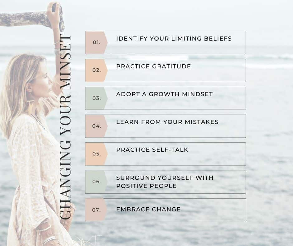 Changing your mindset is important for clearing abundance blocks