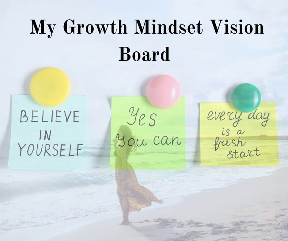 Growth Mindset Vision Board