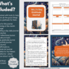 Orange Floral 21 Day Gratitude Journal
